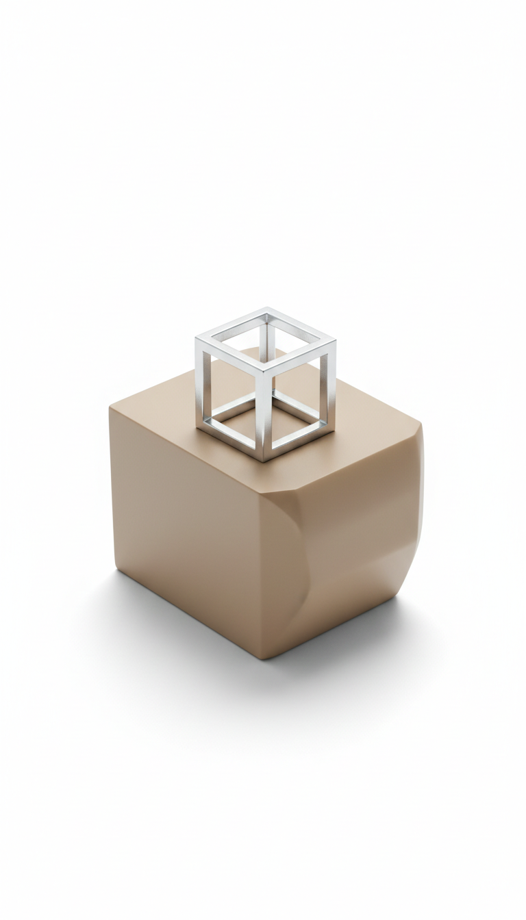 Geometric Sterling Silver Ring